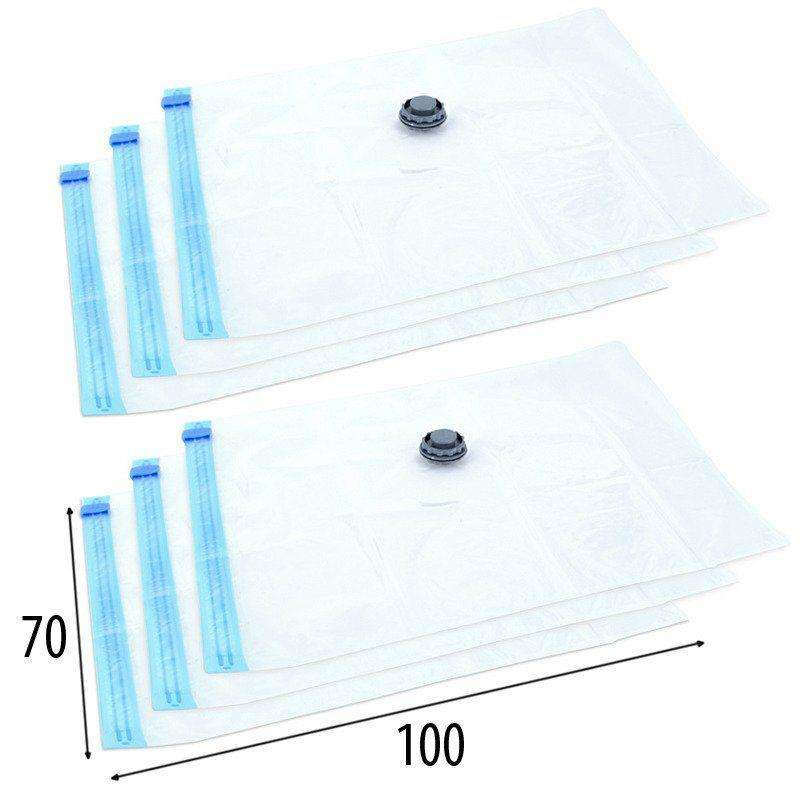 ORION 6x Vacuum storage bags for clothes sheets 70x100