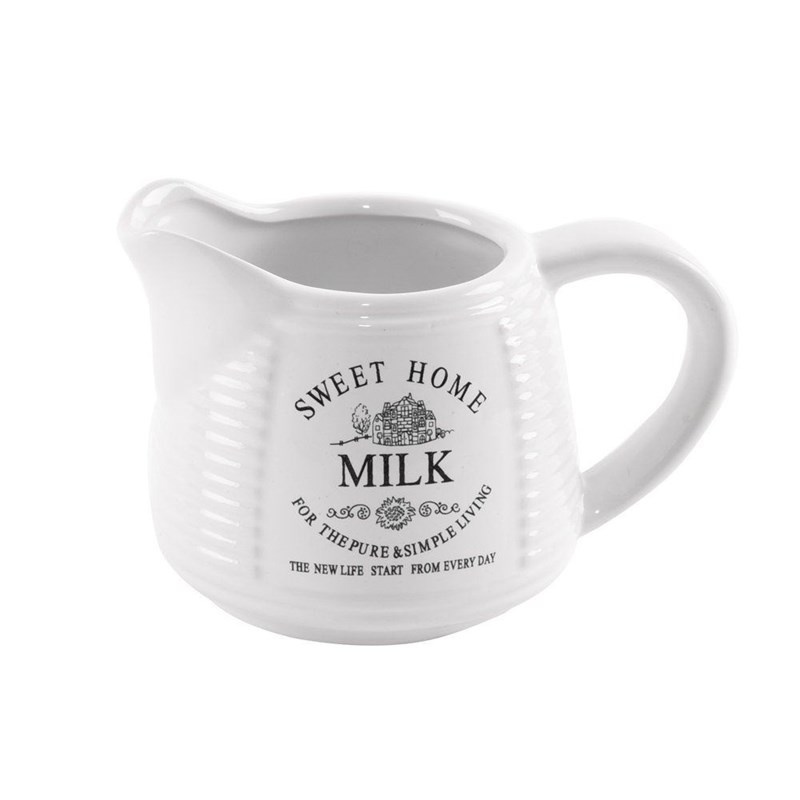 Milchkännchen kleine Milchkanne 0,25l SWEET HOME