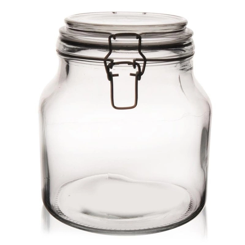 Einmachglas Vorratsglas Glasbehälter mit Bügelverschluss patentierter Glasbehälter 2,4 L