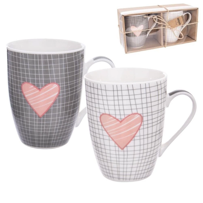 ORION Porcelain mug / set of mugs 0,35L FOR GIFT