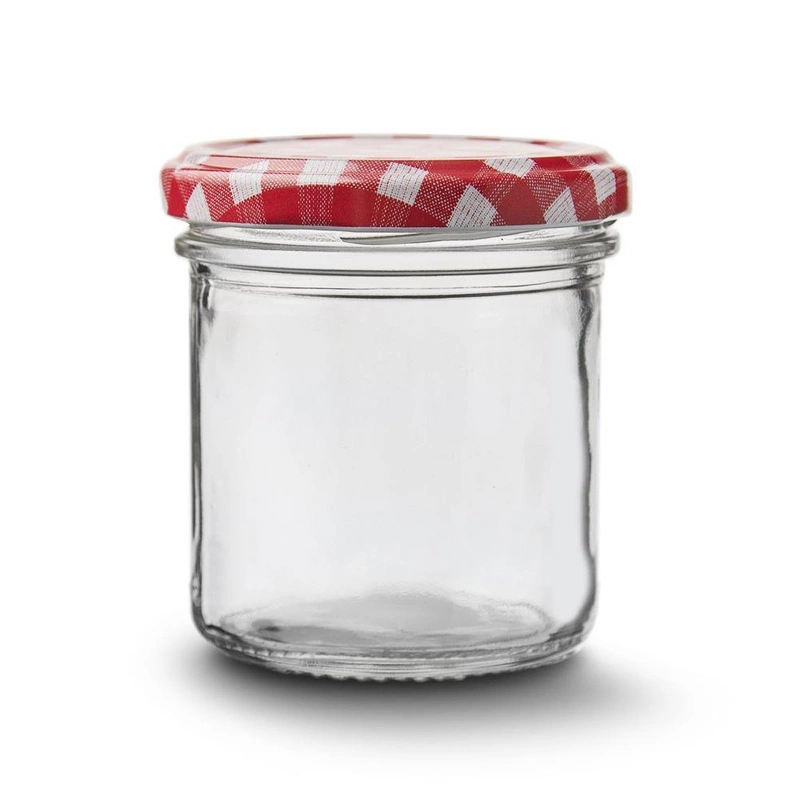Einmachglas für Eingemachtes Glas für Konfitüre Marmelade 0,165l