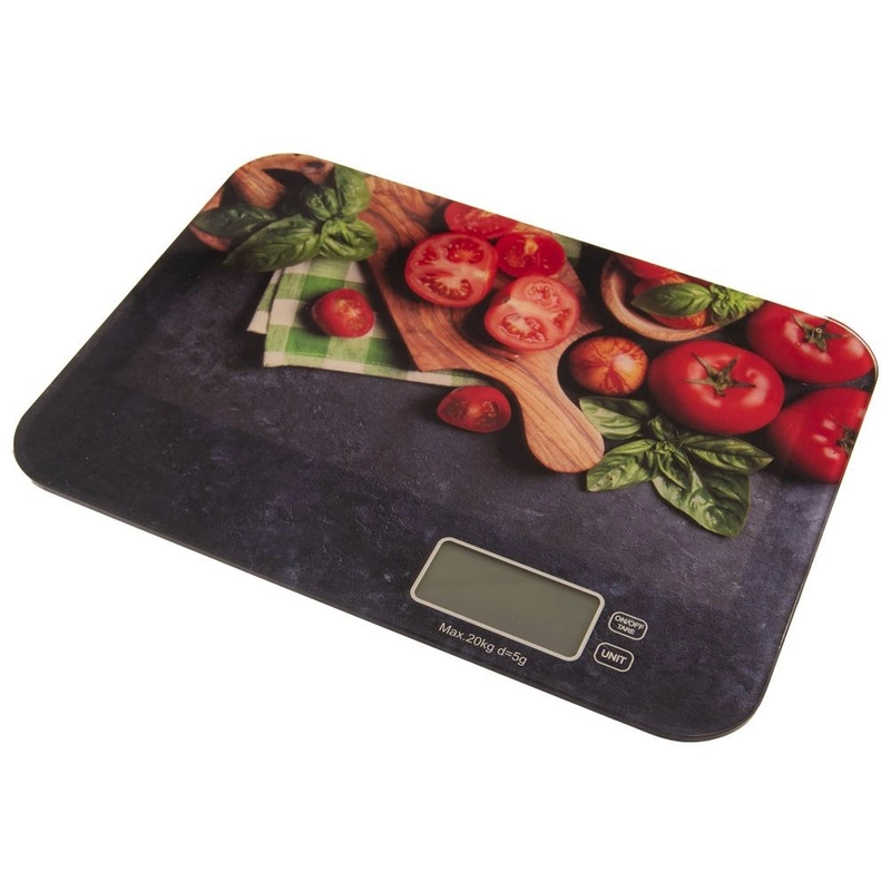 ORION Kitchen scale electronic flat glass 20kg