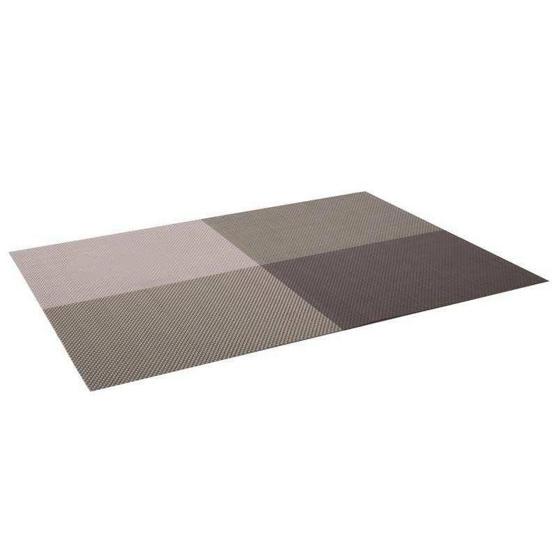 ORION Kitchen pad for table 30x45 cm CUBE BROWN