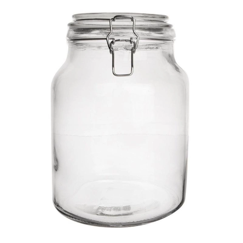 Einmachglas Vorratsglas Glasbehälter mit Bügelverschluss patentierter Glasbehälter 3,4 L