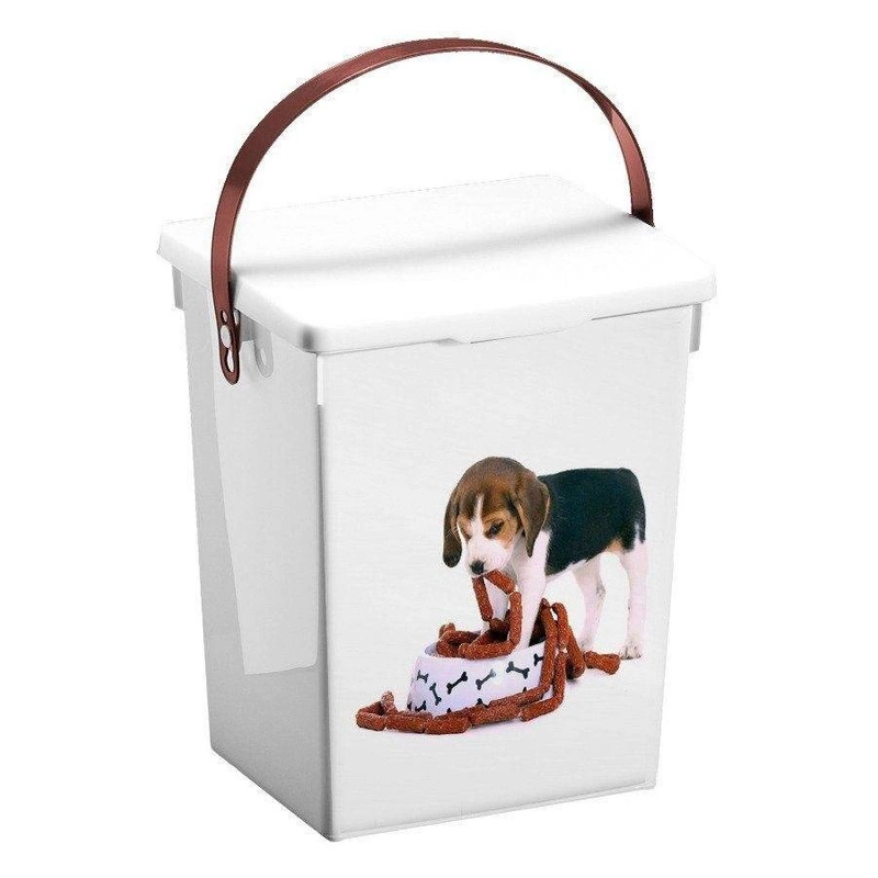ORION Container box for food for DOG animals handle