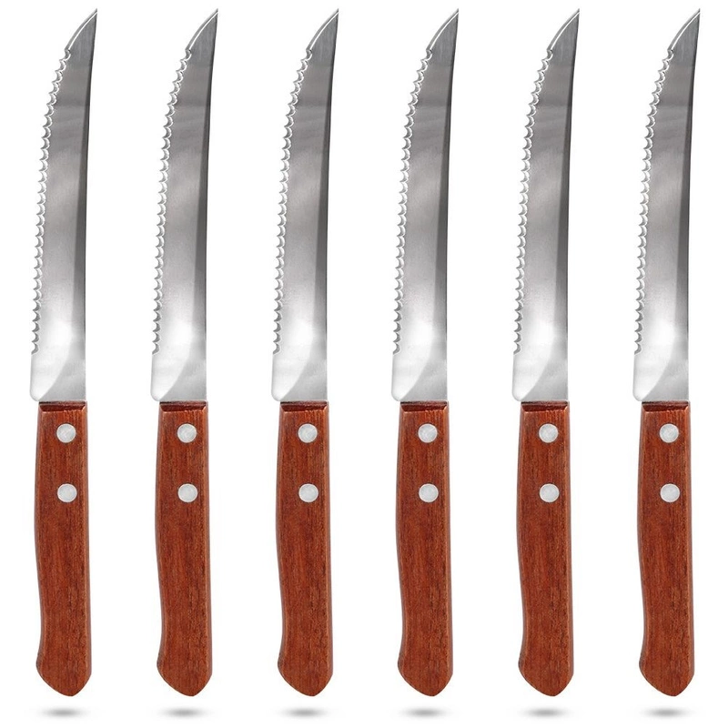 ORION Knives / cutlery for steaks pizza grill 6 pcs