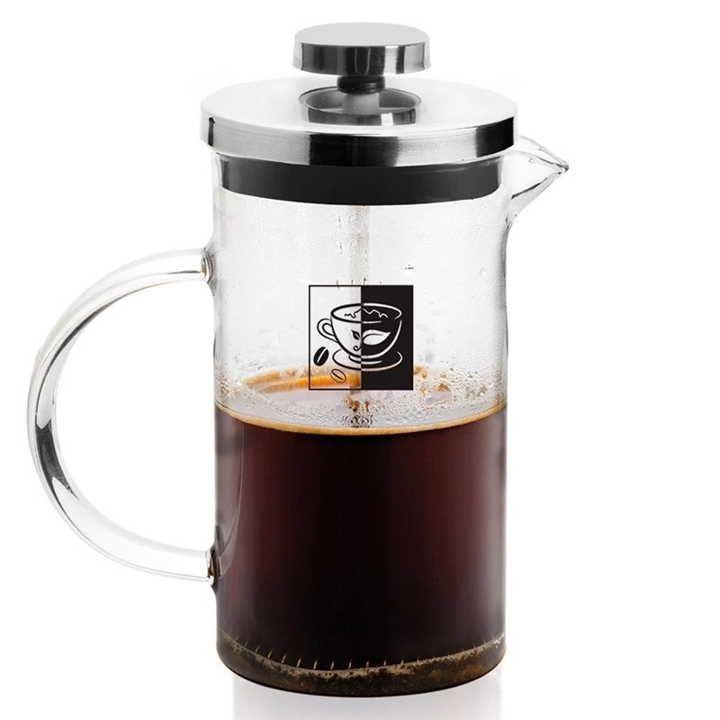 Kaffeepresse Kaffeebereiter Kaffee- &Teepresse Teebereiter Kaffeekanne aus Glas 600 ml