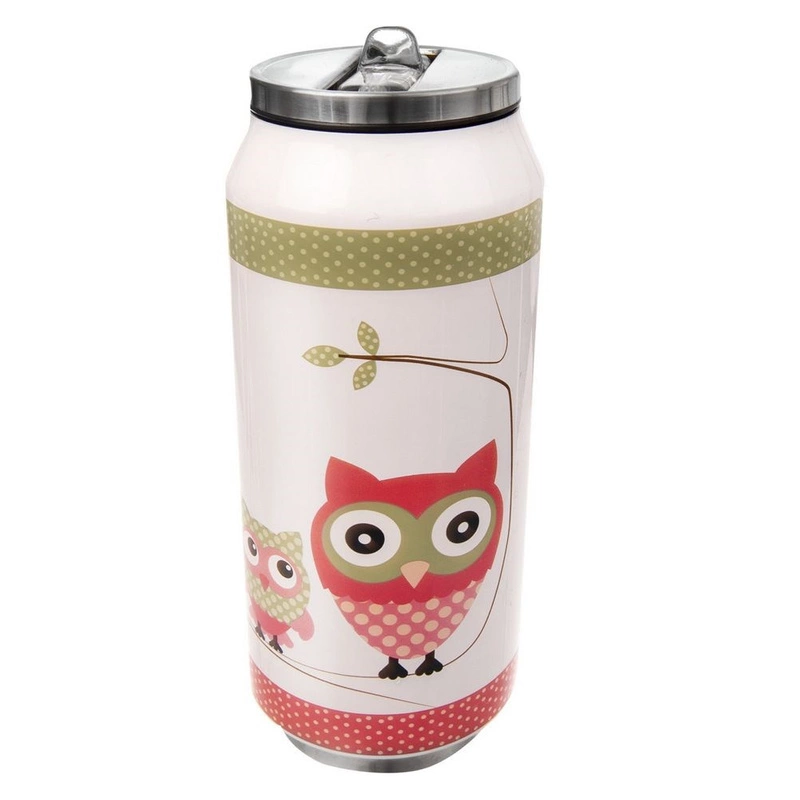 ORION Thermal mug flask CAN OWL 0,4L